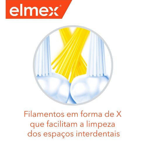 Escova de dentes elmex® Júnior