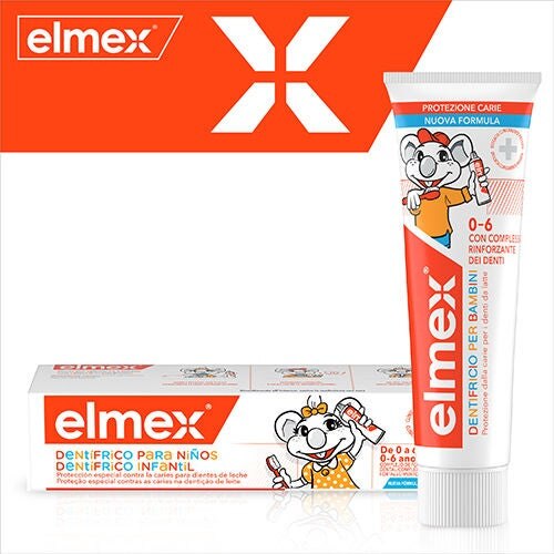 Pasta de dentes elmex® Infantil 