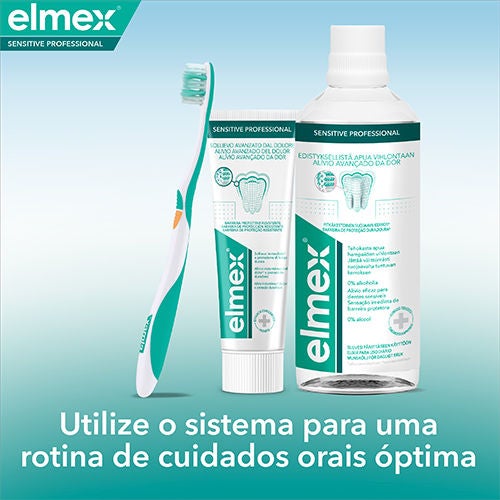 utilize o sistema para uma rotina de cuidados orais óptima