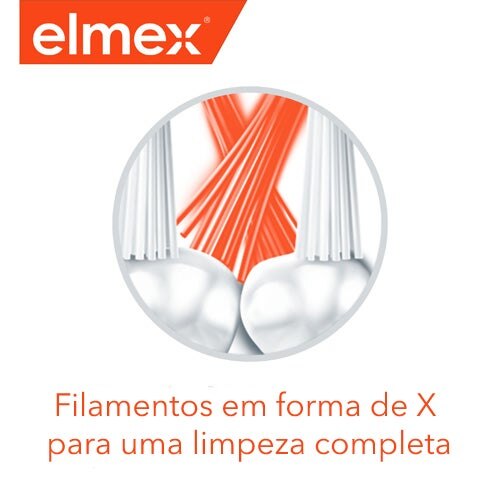 elmex® ANTICÁRIES Inter X  Escova de dentes 