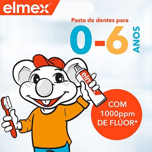 Pasta de dentes elmex® Infantil 