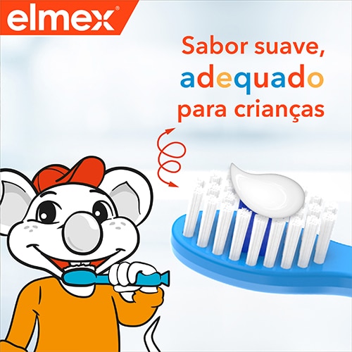 Pasta de dentes elmex® Infantil 